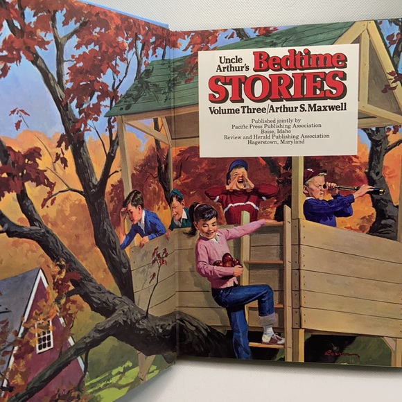 Vintage Uncle Arthur’s Bedtime Stories Complete 5 Volume Set Hardcovers 1970’s - Picture 15 of 15